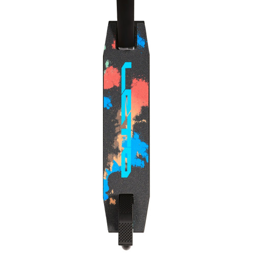 Самокат трюковый LETO алюм, 110 мм AL, ABEC-9, голубой  1/4