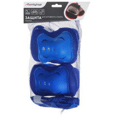Защита роликовая ONLYTOP, р. S, цвет синий (5269880)