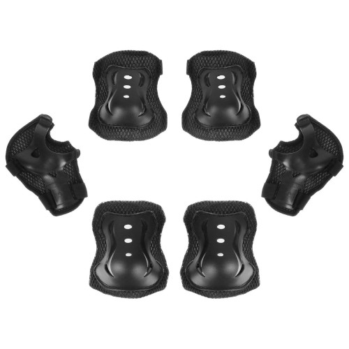 Защита роликовая ONLYTOP, р. S, цвет черный (5269879)