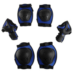 Защита роликовая ONLYTOP, р. S, цвет синий (134221)