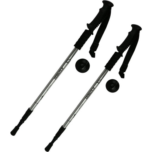 Палки для скандинавской ходьбы Espado, ENW-003 3-х секционные, серебристый