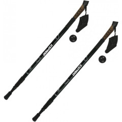 Палки для скандинавской ходьбы Espado, ENW-004 3-х секционные, черный