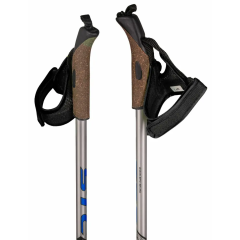 Палки для скандинавской ходьбы STC WALKER BLUE алюминий телескопические 100-135