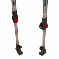 Палки для скандинавской ходьбы STC WALKER BLUE алюминий телескопические 100-135