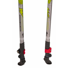 Палки для скандинавской ходьбы STC WALKER LEMON алюминий телескопические 100-135