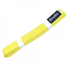 Пояс для кимоно BoyBo BW280 2,8м, желтый