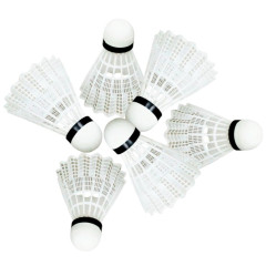 Воланы пластиковые SPRINTER ВО-9, белые (пакет, 6шт) (01002)