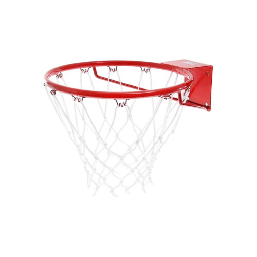 Кольцо баскетбольное №7, d 450мм, стандартная, с сеткой (КБ71) 