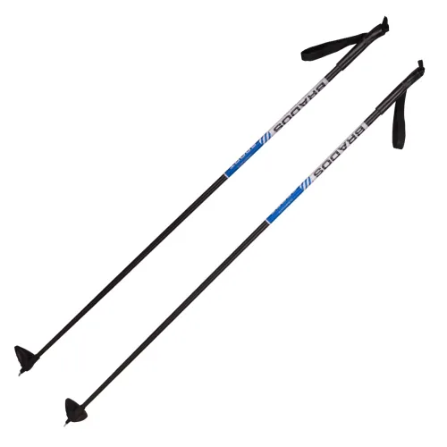 Палки лыжные STC Brados Sport Composite 155 Blue 100% стекловолокно