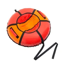 Санки надувные 90 Вихрь оранжево-красный