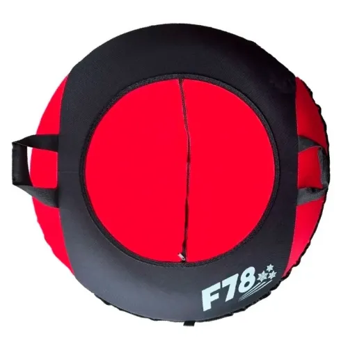 Санки надувные 100  F78 черный-красный