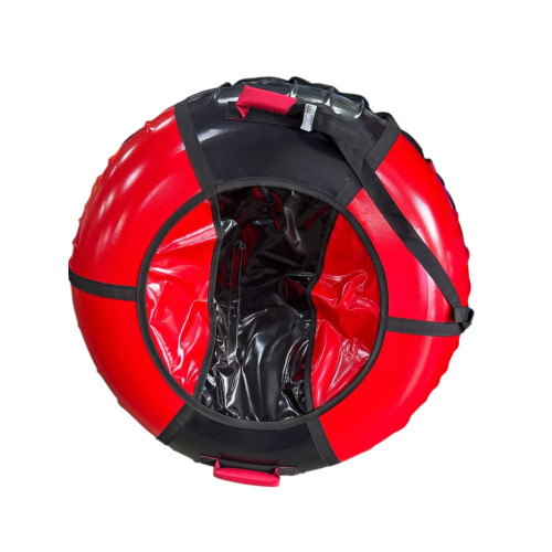Санки надувные 110 Вихрь черно-красный
