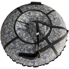 Санки надувные 110 Вихрь Оксфорд grey love