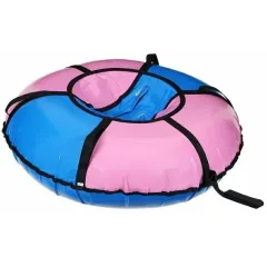 Санки надувные 90 Вихрь голубо-розовый