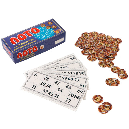 Игра настольная ЛОТО РУССКОЕ КЛАССИКА ЖАНРА (3889450)