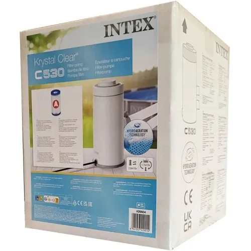 Картриджный фильтр-насос INTEX для бассейна от366 до 457см. 26604, 2006 л/ч картридж А
