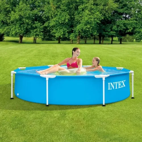 Бассейн INTEX 28205NP каркасный Metal Frame 244x51см 1828л
