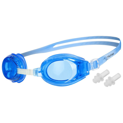 Очки для плавания ONLYTOP, детские + беруши (537824)