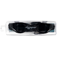 Очки для плавания ONLYTOP, взрослые + беруши (9242081)