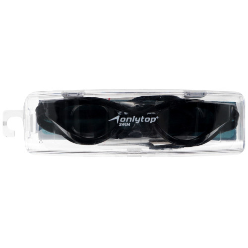 Очки для плавания ONLYTOP, взрослые + беруши (9242081)