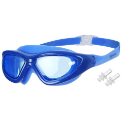 Очки для плавания ONLYTOP, взрослые + беруши (9286070)