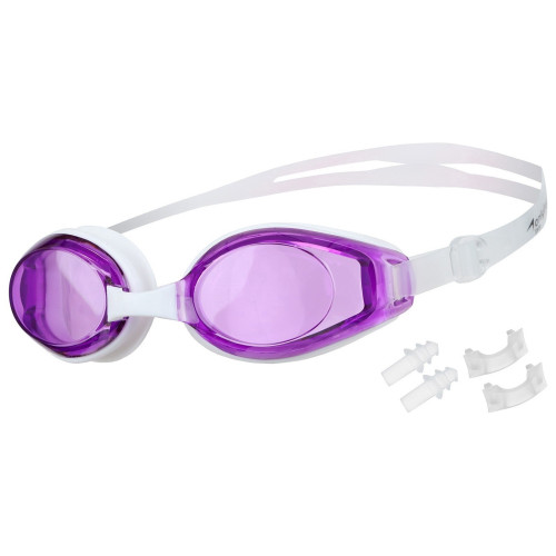 Очки для плавания ONLYTOP, взрослые + беруши (3791297)