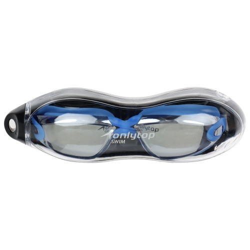 Очки для плавания ONLYTOP, взрослые + беруши (3791302)