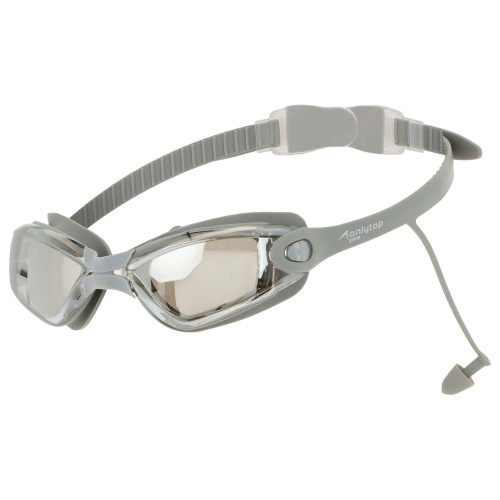 Очки для плавания ONLYTOP, взрослые + беруши (3791302)