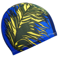 Шапочка для плавания ONLYTOP тканевая, обхват 46-52см (1382519)