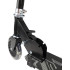 Самокат 2-х колесный COSMORIDE LUMEN CL25ED, 120 мм, черный