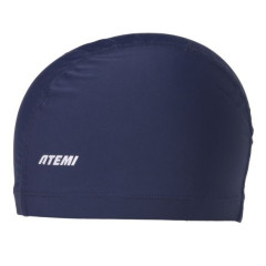 Шапочка для плавания ATEMI Light lycra cap Strong bluek лайкра, синий