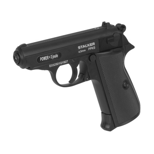 Пистолет пневматический Stalker ST-21062P PPKS серия Prime (Walther PPK-S) 4,5 мм (Blowback)