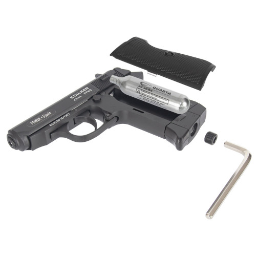 Пистолет пневматический Stalker ST-21062P PPKS серия Prime (Walther PPK-S) 4,5 мм (Blowback)
