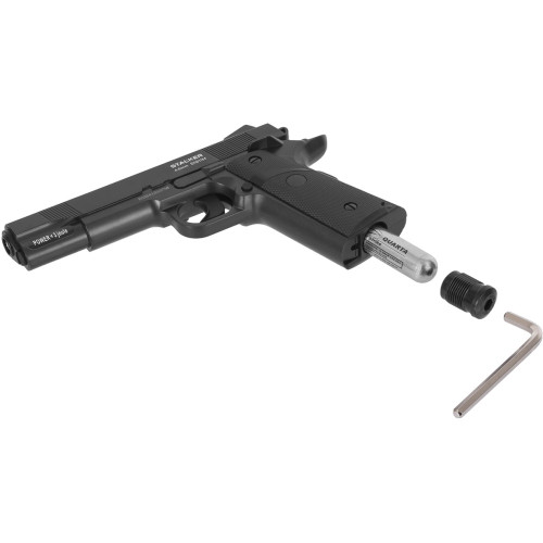 Пистолет пневматический Stalker S1911M (Colt 1911) 4,5 мм (металл, черный)