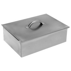 Коптильня одноярусная SIMA  38,5 x 28 x 14,5 см, нерж.сталь (1355814)