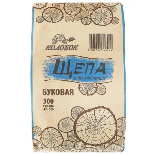 Щепа КОЛОБОК Бук 300гр