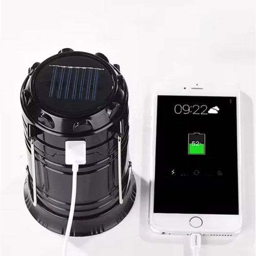Фонарь МАСТЕР К  аккумуляторный, 1800 мАч, 7 LED, солнечная батарея, черный (1268444)