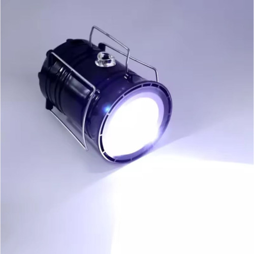 Фонарь МАСТЕР К  аккумуляторный, 1800 мАч, 7 LED, солнечная батарея, черный (1268444)