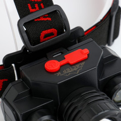 Фонарь МАСТЕР К налобный аккумуляторный, 3 режима, от USB, (4404252)