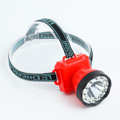 Фонарь SIMA налобный 3 Вт, 1+12 led, 3 АА, 2 режима, 7.2х9х8 см (5205107)