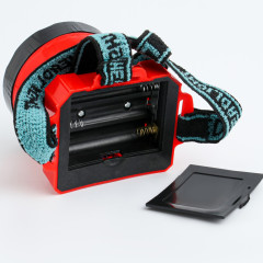 Фонарь SIMA налобный 3 Вт, 1+12 led, 3 АА, 2 режима, 7.2х9х8 см (5205107)