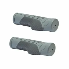 Грипсы XH-G120B, 130 mm, чёрно-серые (150155)