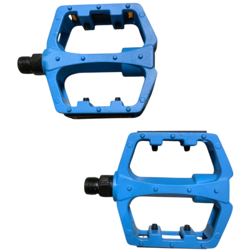 Педали алюм. (013),  с шариковым подшипником, с катафотами, резьба 9/16