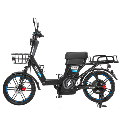 Электровелосипед Minako Uno 21ah Черный 