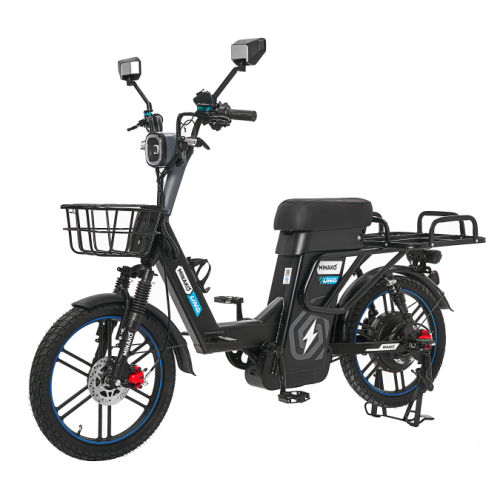 Электровелосипед Minako Uno 21ah Черный 