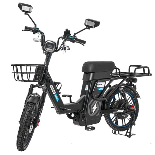 Электровелосипед Minako Uno 21ah Черный 