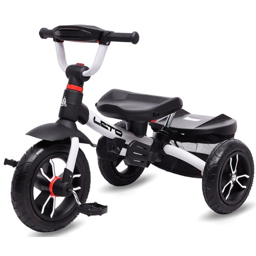 Велосипед 3-х кол. LETO, 12/10 PU, сидение 360, зеленый