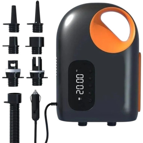 Насос OZ DC 12 вольт для надувания SUP-досок и ПВХ лодок, 400л/мин.