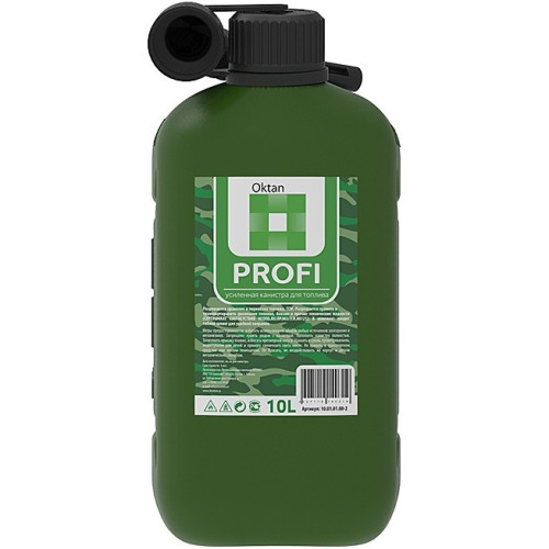 Канистра для бензина 10л PROFI с заливным устройством