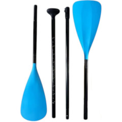 Весло 2-лопастное для SUP-доски (голубой)